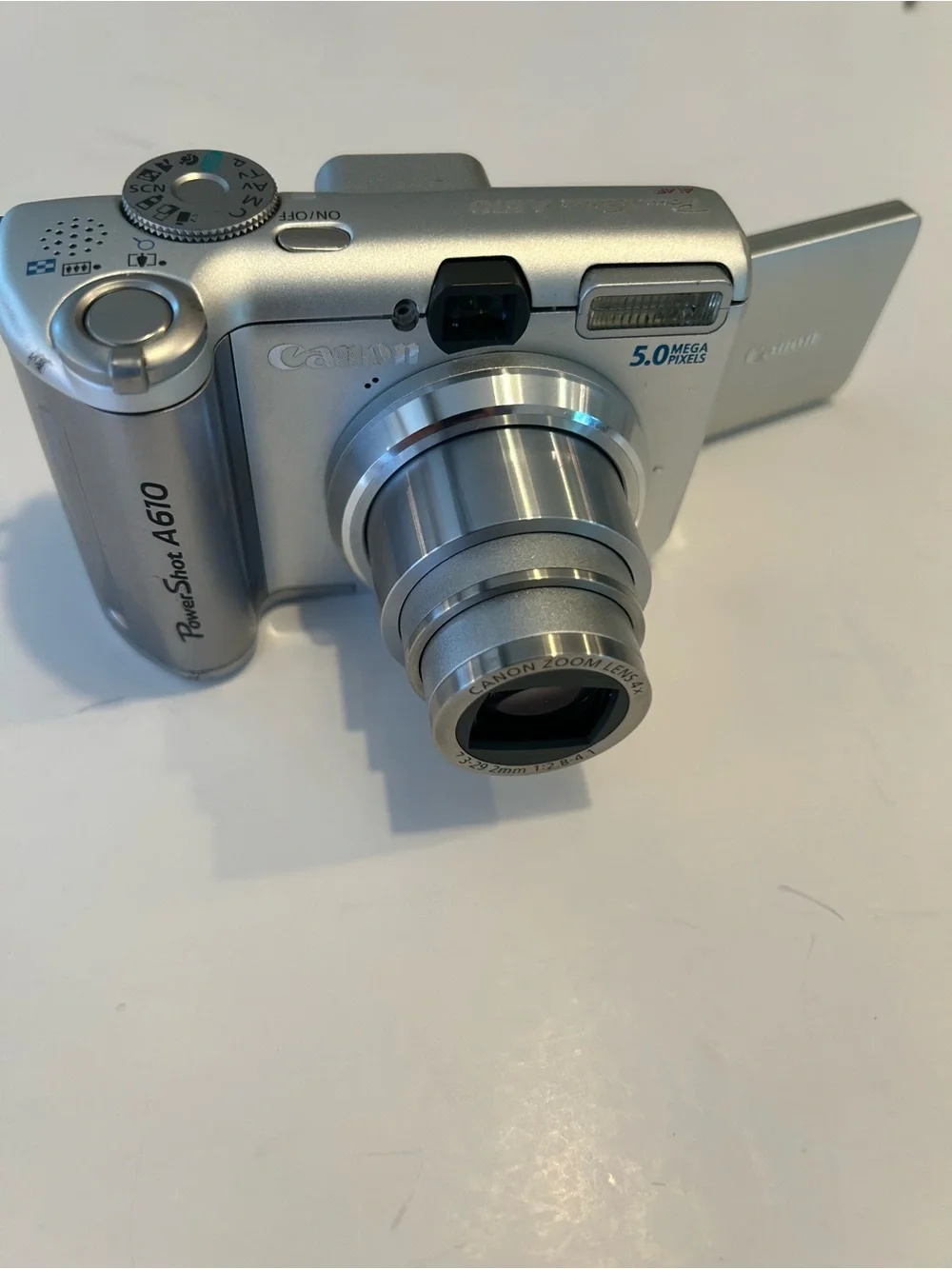 Canon Silver PowerShot A610 Compact Camera with Extended Zoom